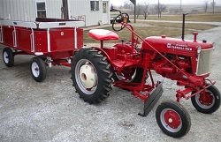 antique tractor movers